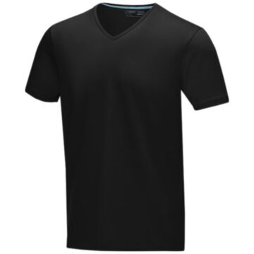 Męski T-shirt organiczny Kawartha z krótkim rękawem-Biały