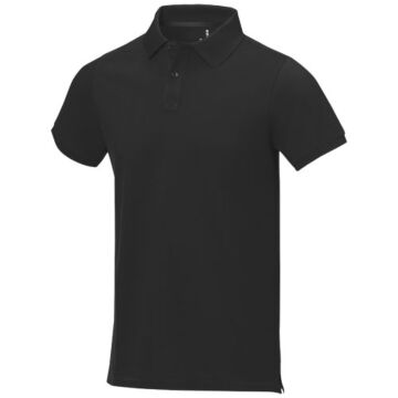 Calgary short sleeve men's polo-White