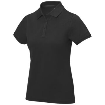 Damskie polo Calgary z krótkim rękawem-Biały