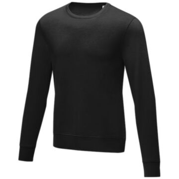 Zenon men’s crewneck sweater-White
