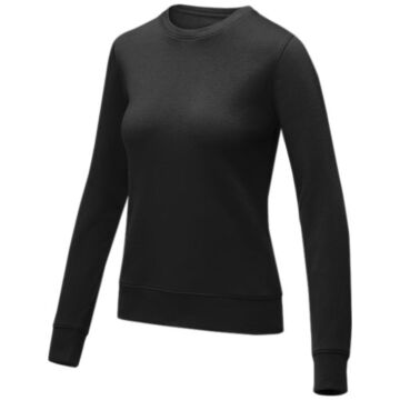 Zenon women’s crewneck sweater-White