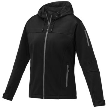 Match women's softshell jacket-Red