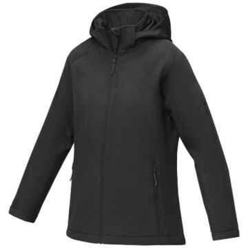 Notus damska ocieplana kurtka softshell-Czerwony