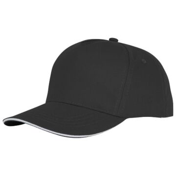 Ceto 5 panel sandwich cap-Red