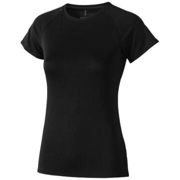Damski T-shirt Niagara z krótkim rękawem z dzianiny Cool Fit odprowadzającej wilgoć-Biały