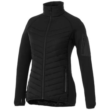 Banff women's hybrid insulated jacket-Red
