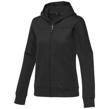 Nubia women's performance full zip knit jacket-Blue
