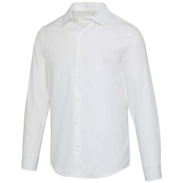 Citrine koszula męska z bawełny Twill-Biały