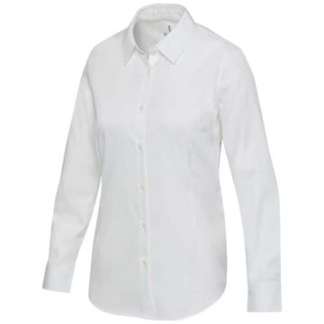 Citrine koszula damska z bawełny Twill-Biały
