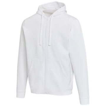 Jasper bluza unisex z kapturem z materiału organicznego pochodzącego z recyklingu z certyfikatem OCS, o gramaturze 280 g-m²-Biały