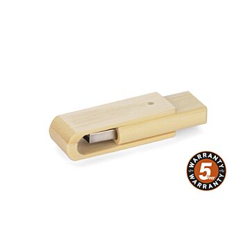 Pamięć USB bambusowa TWISTER 16 GB