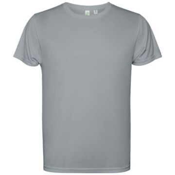 Estoril short sleeve kids t-shirt-Szary