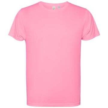 Estoril short sleeve kids t-shirt-Silk pink