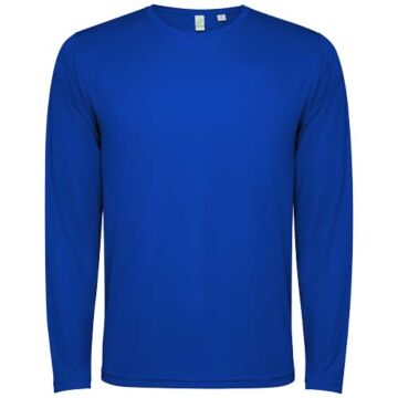 Estoril long sleeve kids t-shirt-Błękit królewski