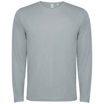 Estoril long sleeve kids t-shirt-Szary