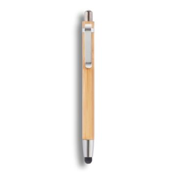 Bambusowy długopis, touch pen