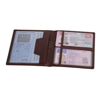 Etui na dokumenty Classic, czarny