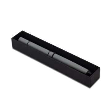 Duet 2in1 pen long-life pencil in a box, black