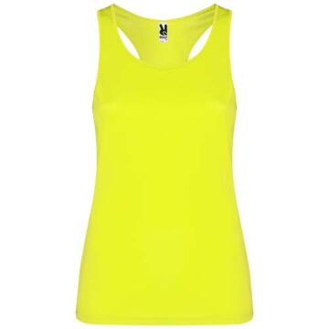 Shura damski podkoszulek sportowy-Fluor Yellow