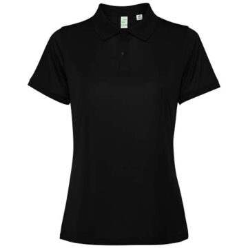 Tormo damskie polo z krótkim rękawem -Czarny