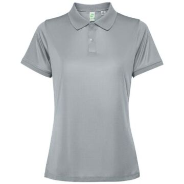 Tormo damskie polo z krótkim rękawem -Szary