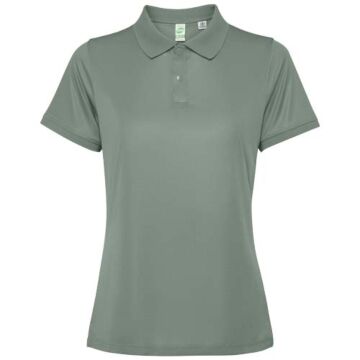Tormo damskie polo z krótkim rękawem -Laurel green