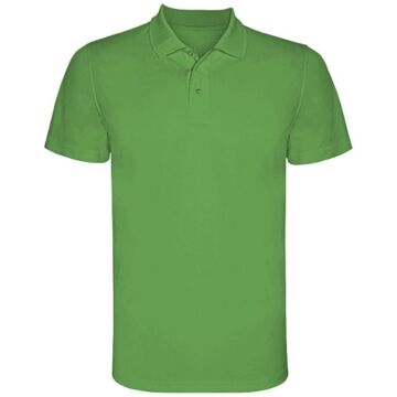 Monzha sportowa koszulka męska polo z krótkim rękawem-Fluor Yellow