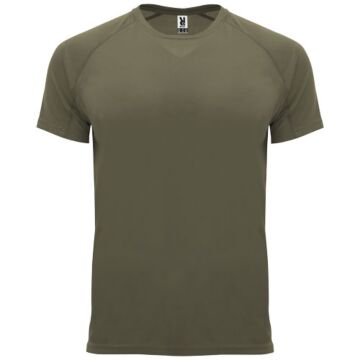 Bahrain short sleeve men's sports t-shirt-Yellow