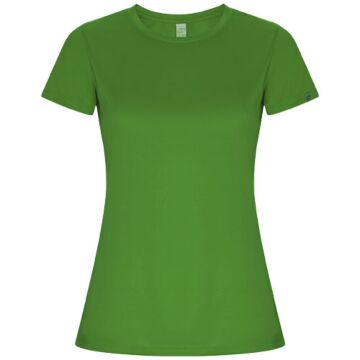 Imola short sleeve women's sports t-shirt-Yellow