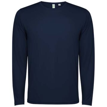 Estorii męska koszulka z długim rękawem-Navy Blue