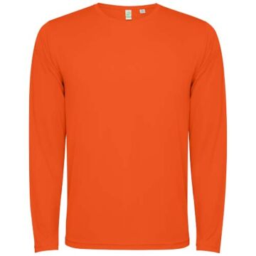 Estorii męska koszulka z długim rękawem-Fire orange