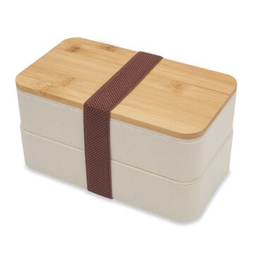 Victor lunch box podwójny, czarny