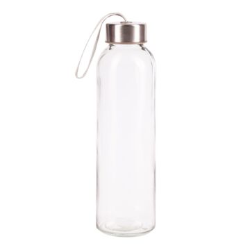 Szklana butelka Vim 500 ml, czarny
