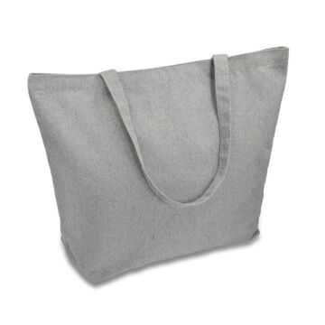 Torba z bawełny 340g-m2 Kinia, szary