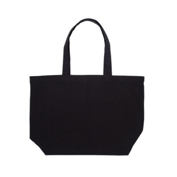 Torba z polibawełny 340g-m2 Peyton, czarny