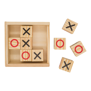 Gra kółko i krzyżyk Duel, beżowy