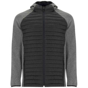 Minsk hybrydowa ocieplana kurtka unisex-Czarny
