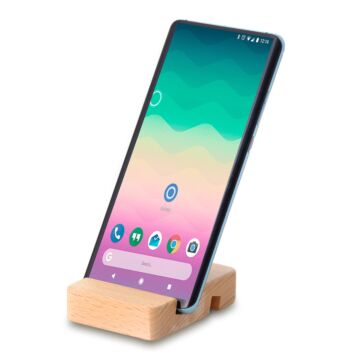 Podstawka pod telefon - tablet, beżowy