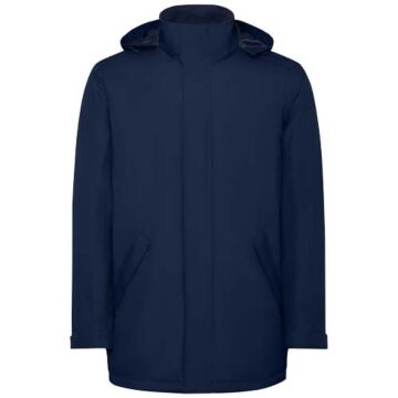 America męska ocieplana kurtka typu parka-Navy Blue