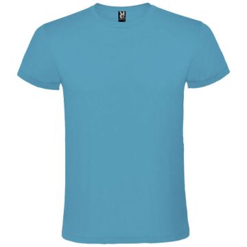 Atomic koszulka unisex z krótkim rękawem-Turkusowy