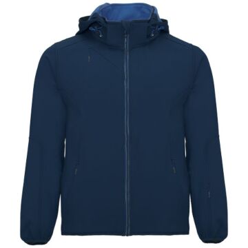 Siberia kurtka unisex typu softshell-Navy Blue
