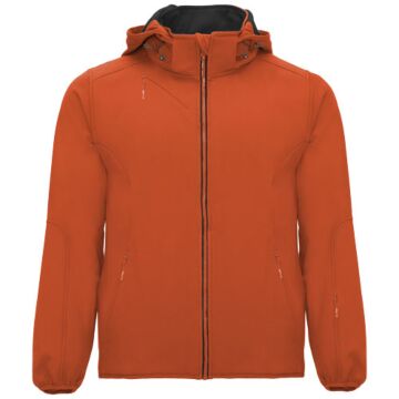 Siberia kurtka unisex typu softshell-Vermillon Orange