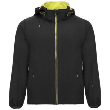 Siberia kurtka unisex typu softshell-Czarny