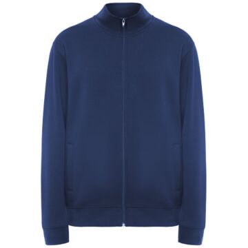 Ulan bluza unisex z zamkiem błyskawicznym na całej długości-Navy Blue