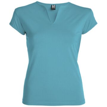 Belice short sleeve women's t-shirt-White