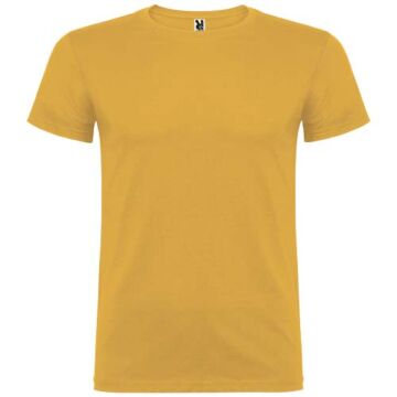 Beagle koszulka męska z krótkim rękawem-Ochre