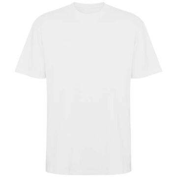 Koszulka Bull, unisex, oversize, z krótkim rękawem-Biały