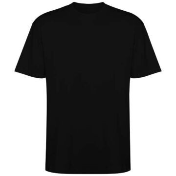 Koszulka Bull, unisex, oversize, z krótkim rękawem-Czarny