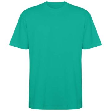 Koszulka Bull, unisex, oversize, z krótkim rękawem-Zielony jadeitowy