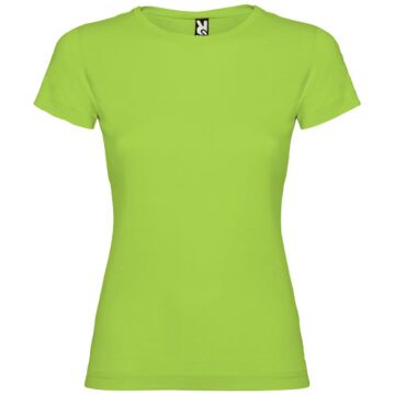 Jamaica short sleeve women's t-shirt-Yellow